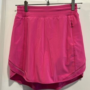 lululemon athletica hotty hot Pink Skirt skort size 4
